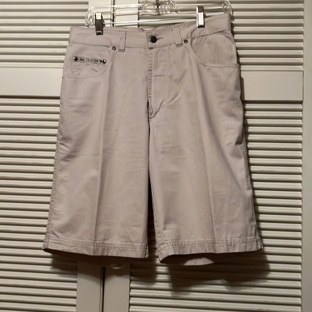 CAMEL COLLECTION  Bermuda Midi Jean Shorts